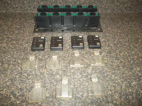 4 lrs  star restaurant pagers  &amp; 10 place charging  base plus 7 pager holders for sale