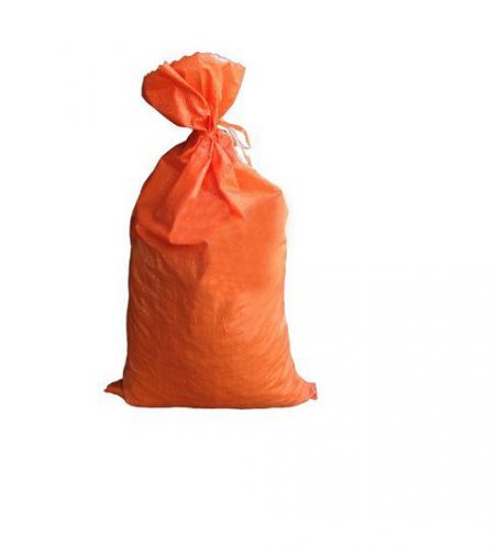 Sandbags 14x26-100 Sand Bags Holds 50 lbs of Sand, Flood Water, Erosion Control