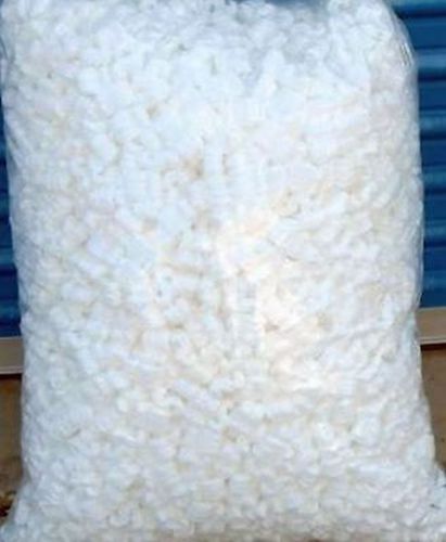 New 3.5 cu ft white anti static packing popcorn peanuts fast free shipping loose for sale