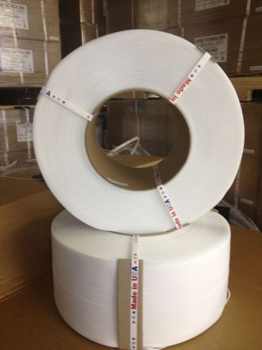 Strapping/ Bundling  Polypropylene  White  5 mm
