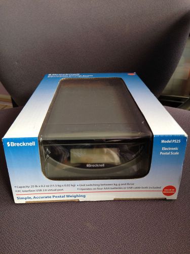 Brecknell 25 lb electronic postal shipping scale gray ps25 brand new free ship for sale