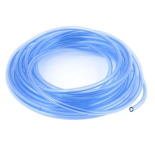 8mm od 5mm inside dia pu air tubing pipe hose 12m long clear blue for sale