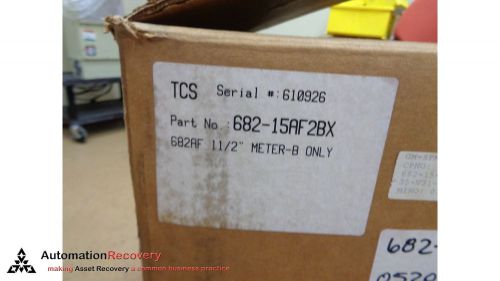 Total control systems 682-15af2bx flow meter, new for sale