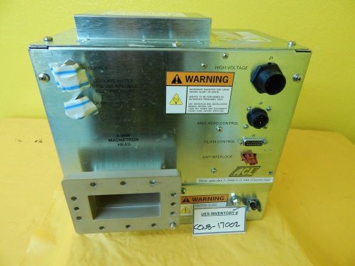 ASTeX D13449 3kW Magnetron Head AG9131A Rev. F Used Working