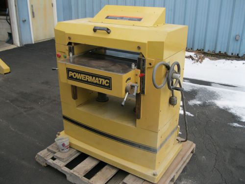 Powermatic model 201 thickness planer for sale