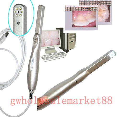 Dental Intraoral Oral Camera USB 2.0 Dynamic 4 Mega Pixels 6-LED +CD 2015 CE FDA