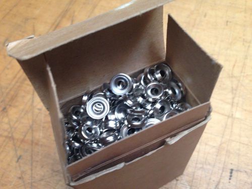 #6 nickel plated brass finishing washer  countersunk cup qty 900 for sale