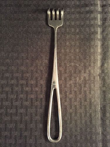 ONEIDA General Operating Retractor 4 Sharp Prongs 8.5&#034; Long Great Condition