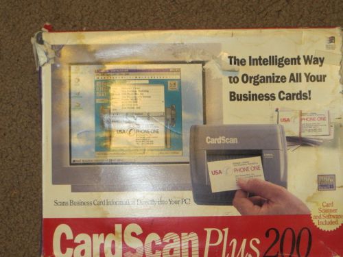 Business Card Scan Plus 200