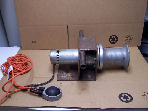 AB CHANCE #C308-1170 CAPSTAN HOIST WINCH  LINESMAN  SHIPS WINCH  WITH FOOTSWITCH