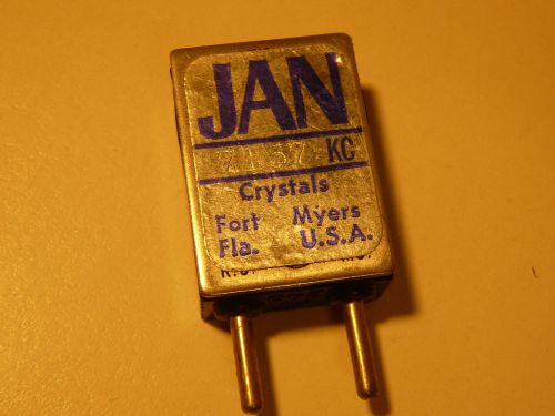 Vintage JAN #7157 CRYSTALCHANNEL C.B.