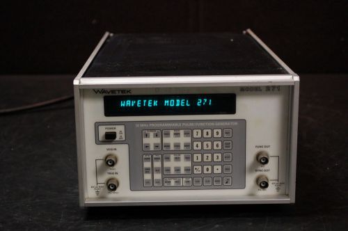 Wavetek 271 programmable pulse / function generator (12mhz) for sale