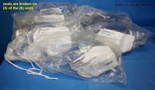 HUDSON Lifesaver Adult Manual Resuscitator w/Mask 5372 Lot of (6)