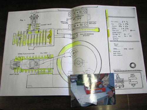 Model Loyal 2 Cycle Hit and Miss Engine Blueprints