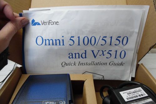 VeriFone Vx510Le, Used, Powers On, Untested