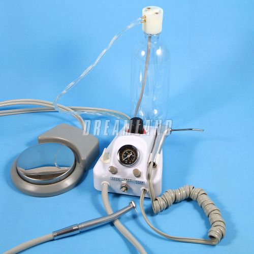Dental turbine unit work with air compressor + 4 hole high speed handpiece sand4 for sale