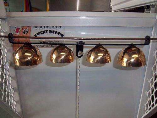 New Ice Cream Bells for Cart Truck Store Bike or Bicycle 4 Bells on Bracket