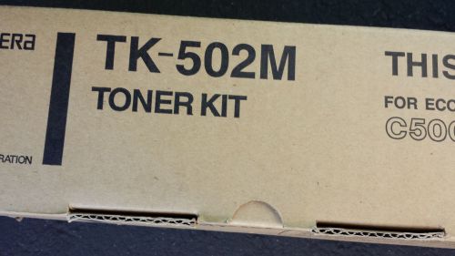 Kyocera Mita TK-502Y TK-502K TK-502M Toner Kit Set