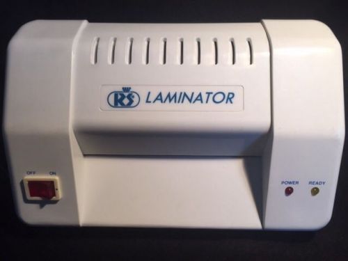 Royal sovereign laminating laminator machine rpa-400cl for sale