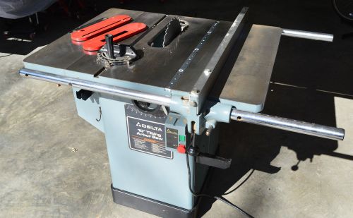 DELTA 10&#034; TILTING ARBOR TABLE SAW MADE IN AMERICA