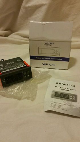 New automatic wh7016 digital temperature controller 110v thermostat willhi for sale