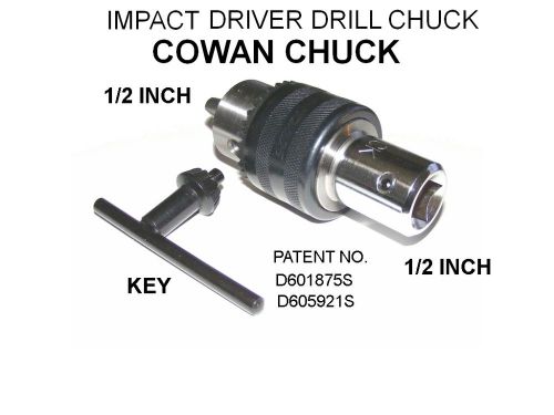 DRILL CHUCK for IMPACT DRIVER; FREE DRIVER ADAPTER SET