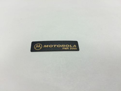 Motorola PMR2000 Pager Replacement Front Label Model 3305423L02 *OEM*