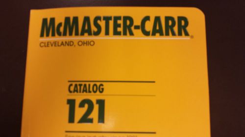 BRAND NEW in BOX   McMaster-Carr Catalog    # 121    Cleveland  2015 Edition