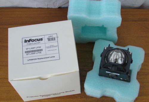New InFocus LP500 530 Projector Replacement Lamp Module Bulb NOS SP-LAMP-LP5E