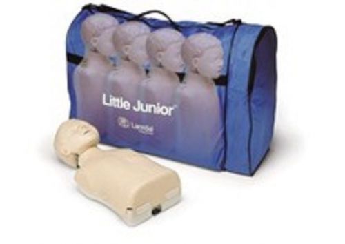 Laerdal Little Junior Training Manikin four pack comes with case - Light Skin