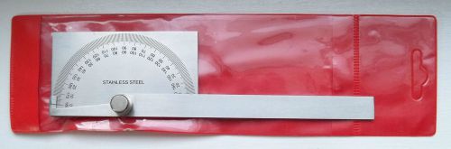 New SPI 06475172 Square Head Protractor Stainless Steel