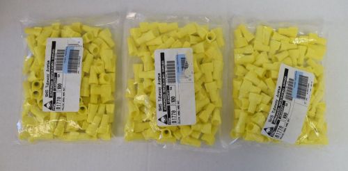 NEW Lot of 300 Yellow Wing Wire Nut 1945 Tubeway Avenue B1170