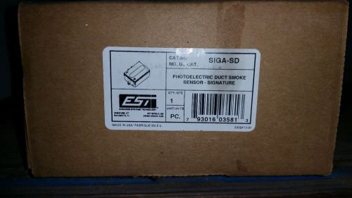 EST SIGA-SD Photoelectric Duct Smoke Detector- Signature