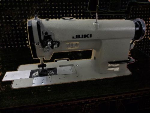 Juki lh-515 twin/double needle lockstitch industrial sewing machine for sale