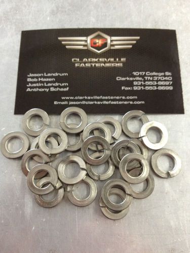 Stainless Steel Medium Split Lock Washers 3/8&#034; Qty 25