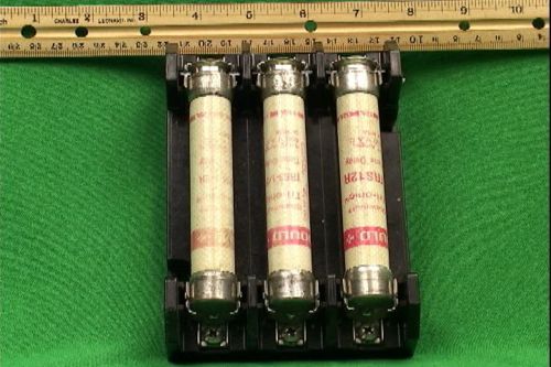 Fuse block with 1x TRS12R, 2x TRS3-1/2R fuses