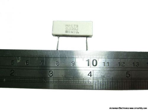 Fukushima Futaba MPC73 0.22 ohm 3W Resistor x 10pcs