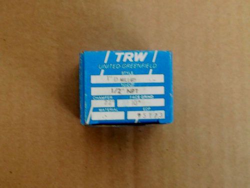 Geometric TRW Threading  Head Pipe Chasers for 1&#034; D, 1/2&#034; NPT New