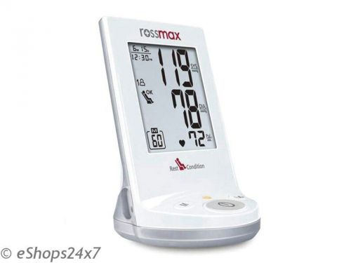 Rossmax ad761  real fuzzy technolo/upper arm blood pressure monitor @ eshops24x7 for sale