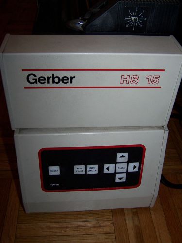 Gerber vinyl plotter / cutter - hs 15 for sale