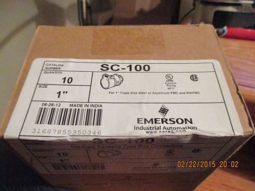 SC-100 CONNECTOR     BOX OF 10   K10