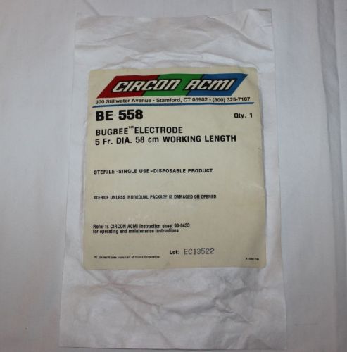 Circon acmi be-558 bugbee fulgurating electrode  5fr x 58cm for sale