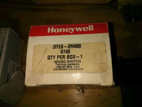 Honeywell Microswitch Limit Switch DTE6-2RN80