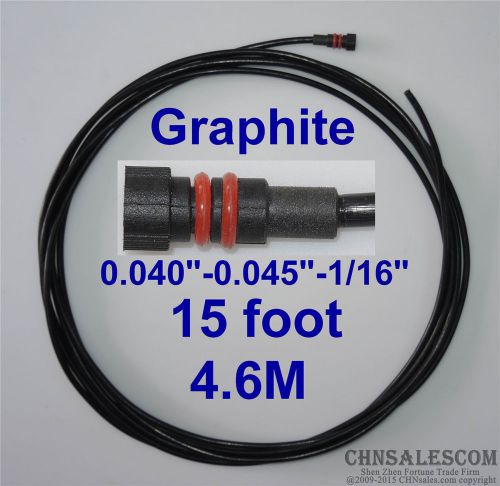 Miller graphite liner 15ft mig welding guns wire size 0.040&#034;-0.045&#034;-1/16&#034; for sale