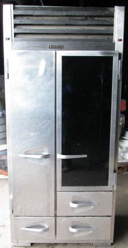 Traulsen Spacesaver URS-36DT Luxury Home commercial Refrigerator dark glass door