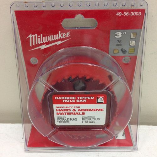 Milwaukee 49-56-3003 3 in. Carbide Tipped Hole Saw