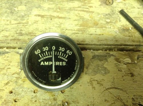 Vintage Rochester Mfg Company Ammeter, Circa 1950&#039;s