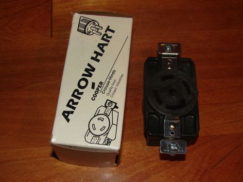 Arrow Hart AH6610  Nema L21-30R Twistlock Receptacle 30A, 120/208V, 4P,5W