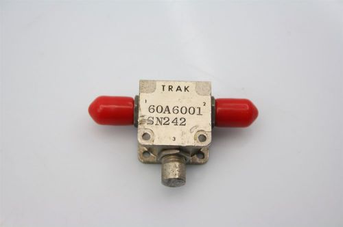 TRAK RF MICROWAVE 60A6001 Circulator Isolator 20dB 4-8 GHz  TESTED