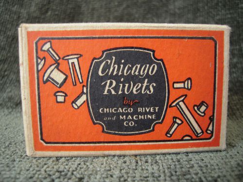 Vintage Chicago Rivets Chicago Rivet and Machine Co No. 3 7/16 NOS